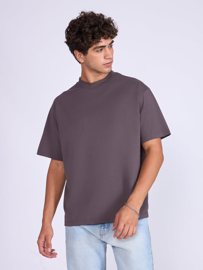 Men's Loose Fit T-Shirt - ground coffee