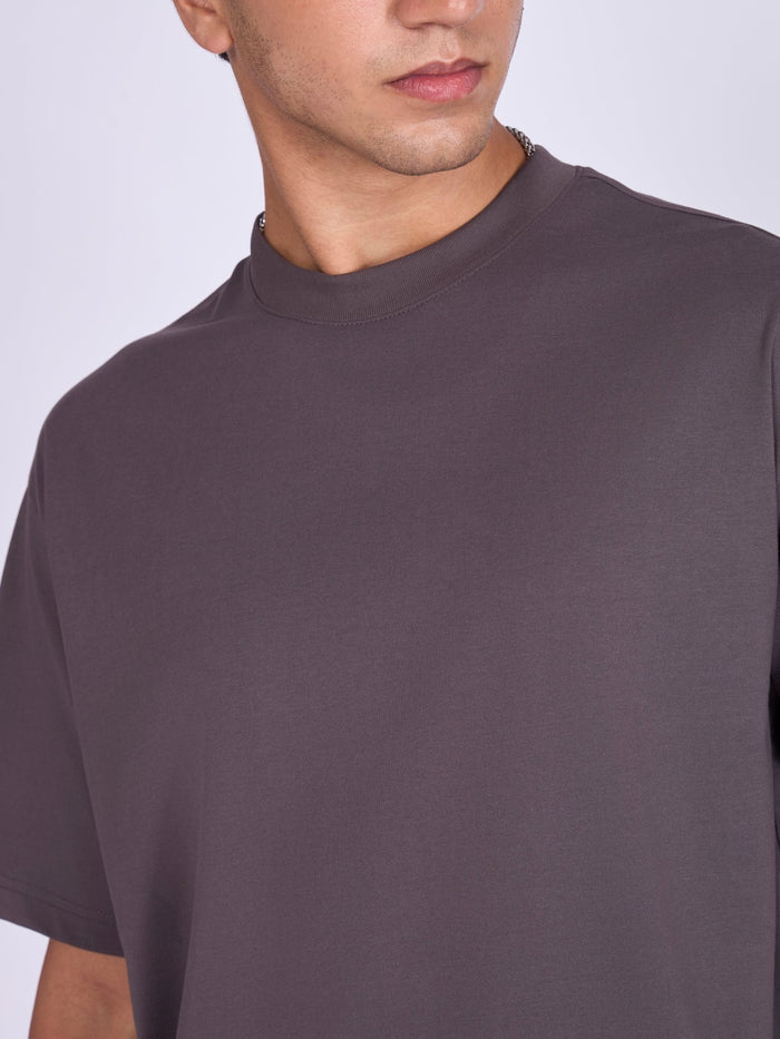 Men's Loose Fit T-Shirt - ground coffee