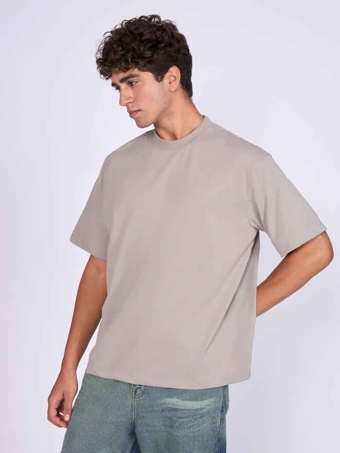 Men's Loose Fit T-Shirt in Light gray
