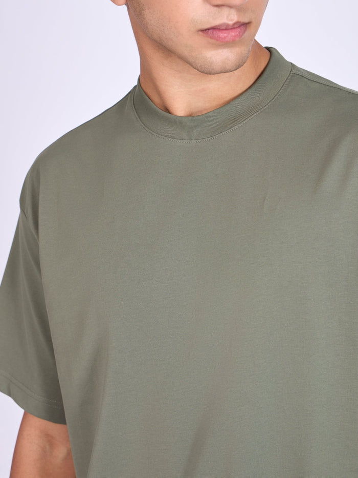Men's Loose Fit T-Shirt - olive