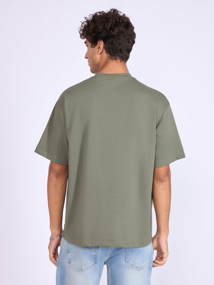Men's Loose Fit T-Shirt - olive