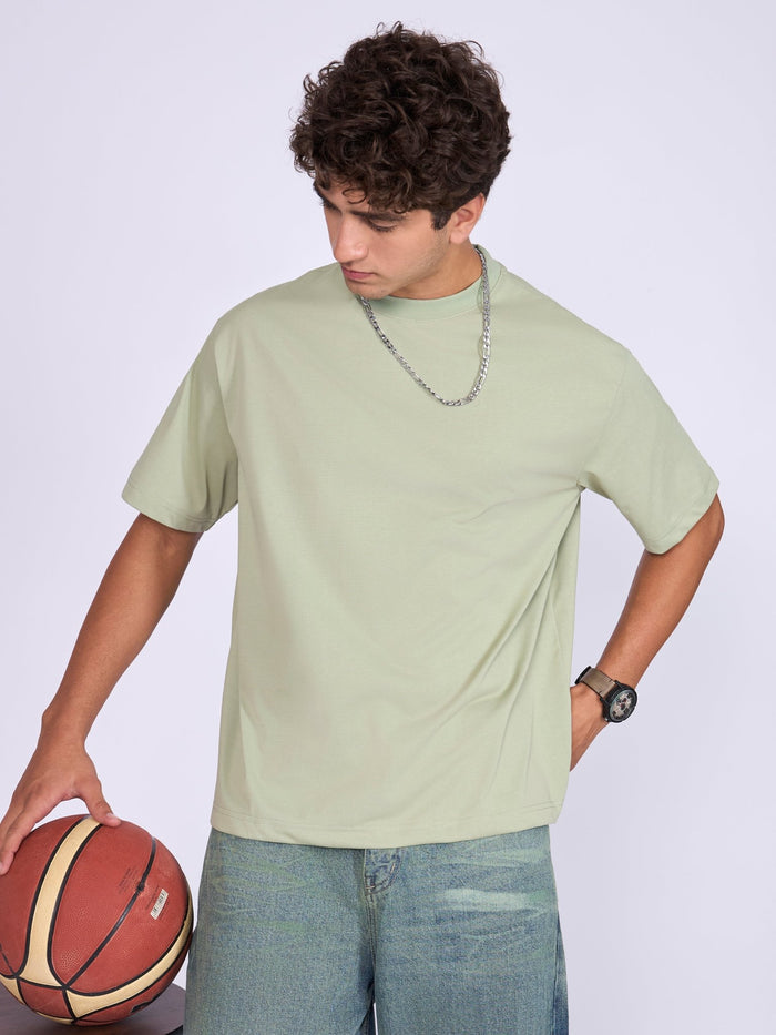 Men's Loose Fit T-Shirt in Pista