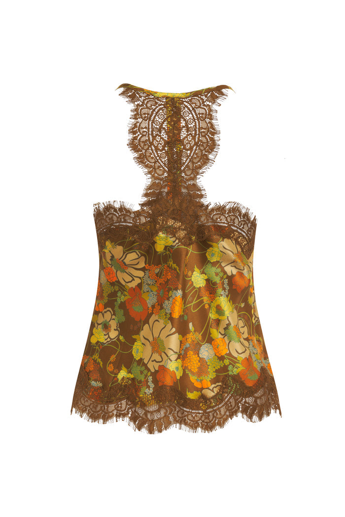 Tangerine Miami Bloom Lucy Cami