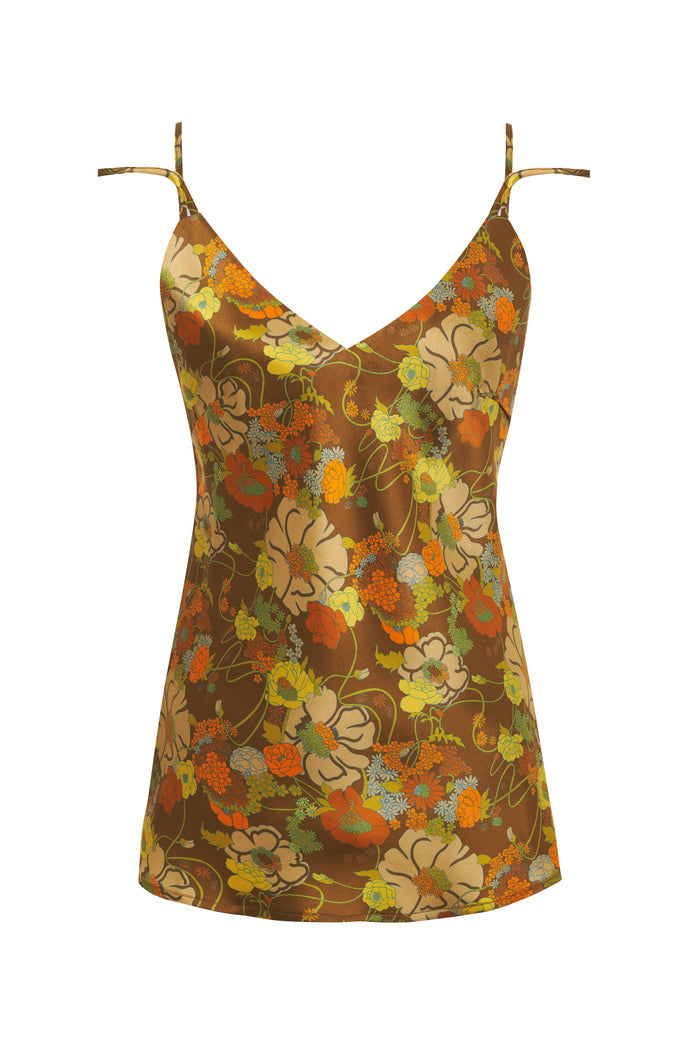Tangerine Miami Bloom Mia Cami