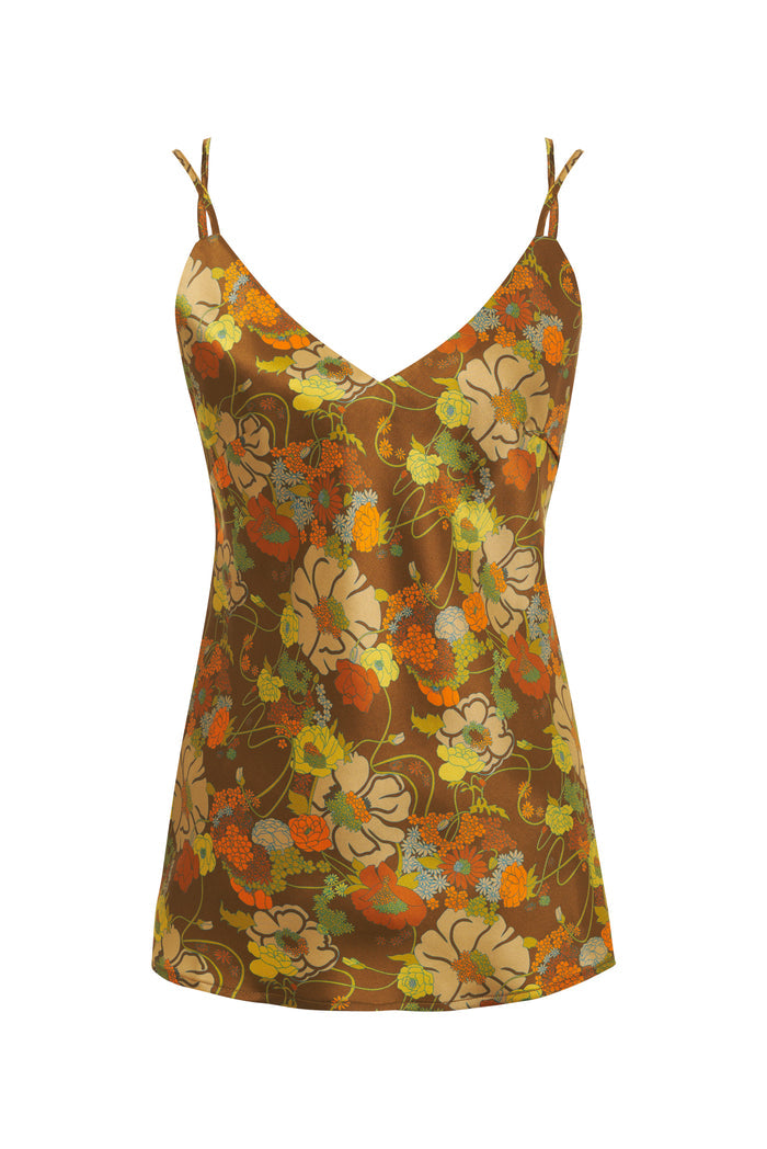 Tangerine Miami Bloom Mia Cami