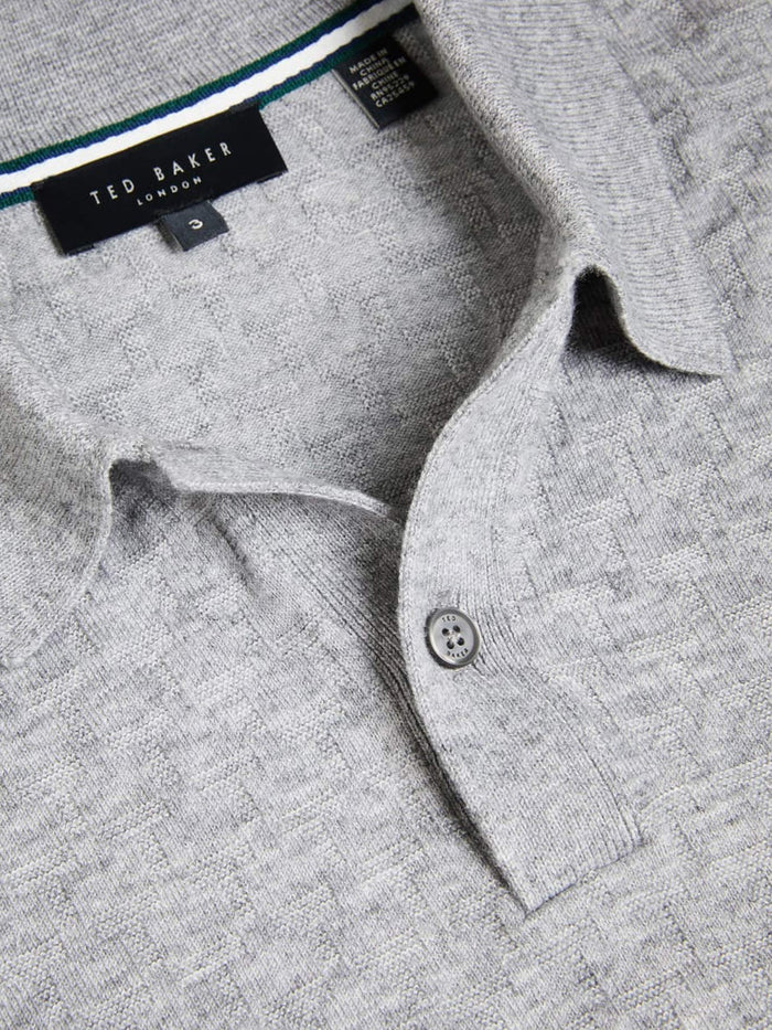 TB_POLO_MORAR Copy of Ted Baker | Mens Knitted Polo Shirt - Morar TED BAKER RAWDENIM