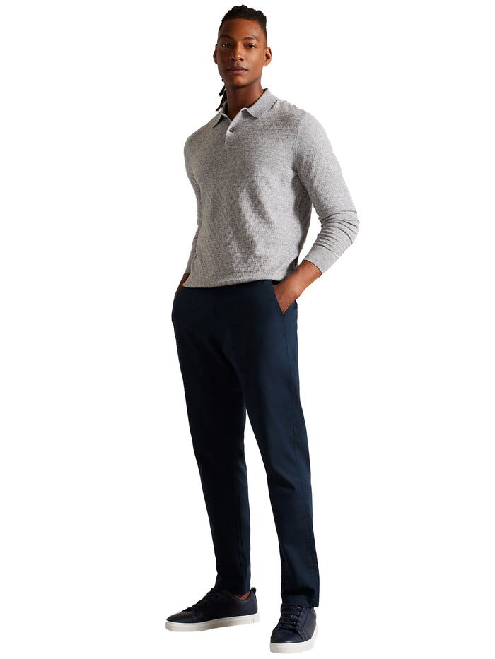 TB_POLO_MORAR Copy of Ted Baker | Mens Knitted Polo Shirt - Morar TED BAKER RAWDENIM