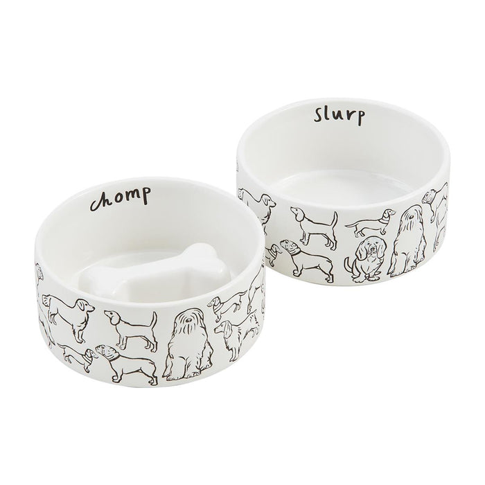 The Resist Dog Bowl Set