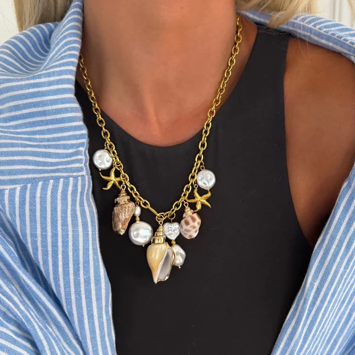 Tide Treasures Charm Necklace