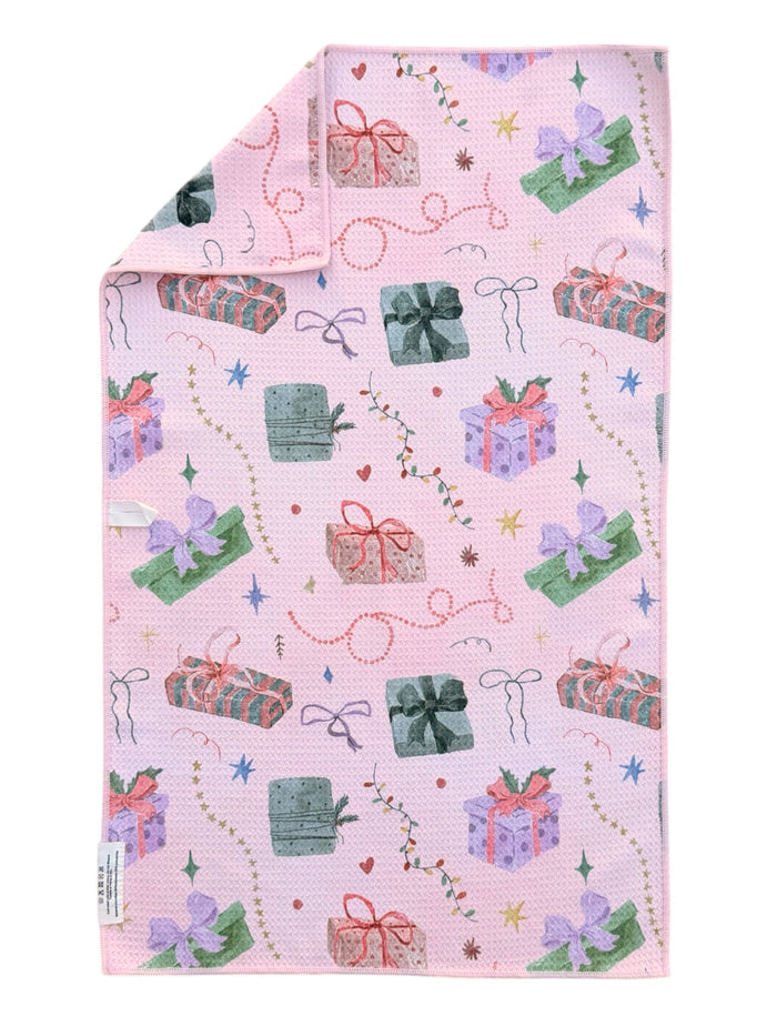 Tied Up In Cheer: Double-Sided Hand Towel