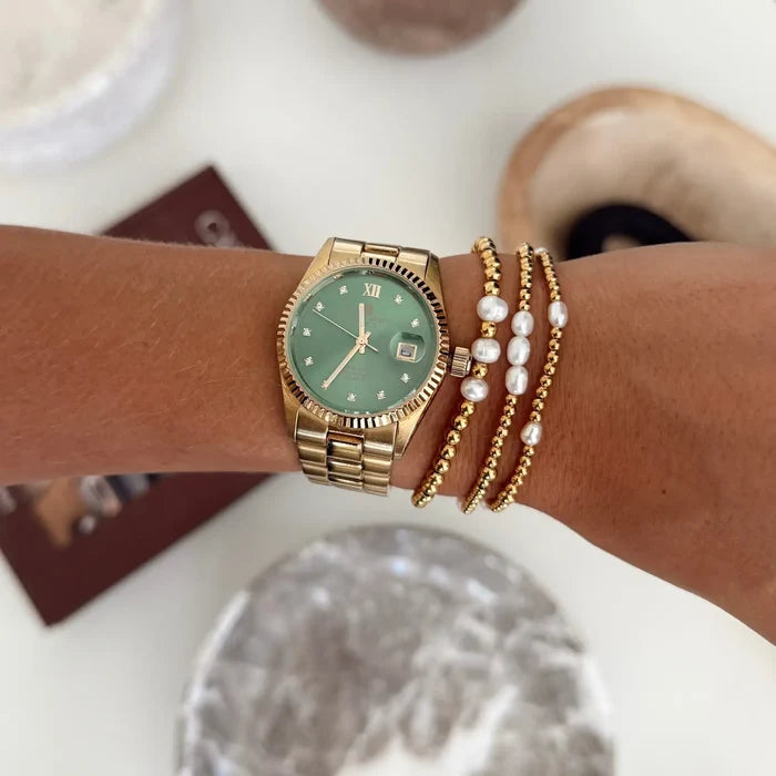 Triple Threat Beaded Bracelet