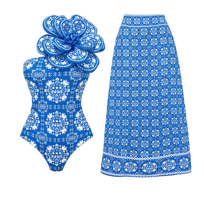 Turks Swimsuit Set - Blue
