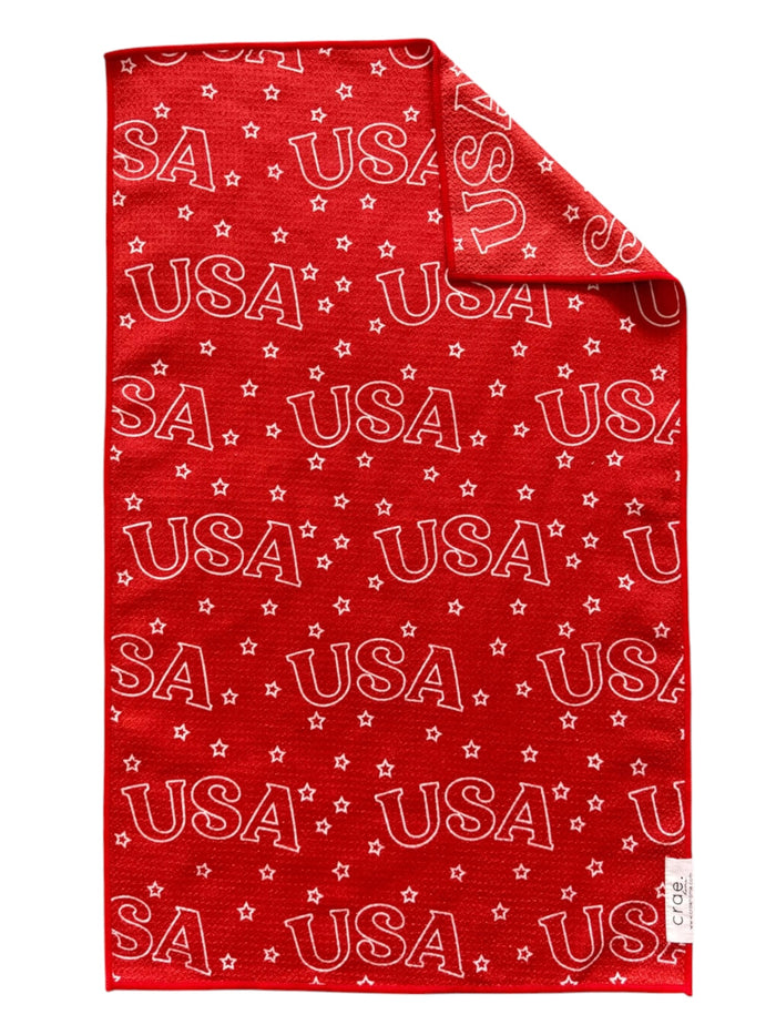 U.S.A.: Double-Sided Hand Towel
