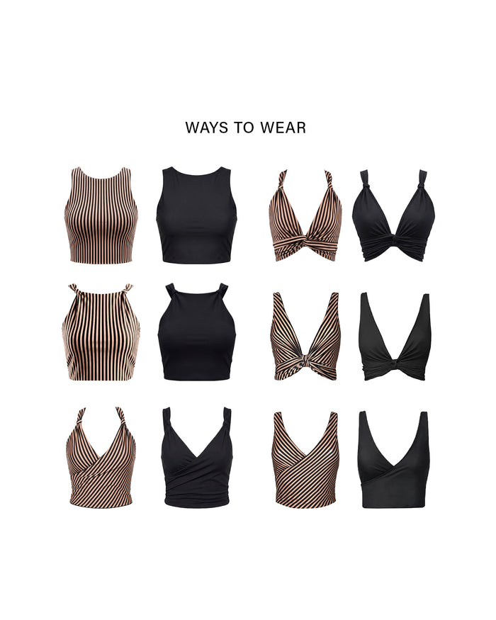 Valencia One-Piece Wrap Top