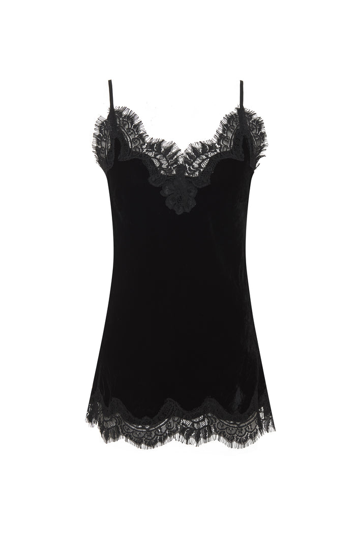 Velvet Coco Bias Cami Black