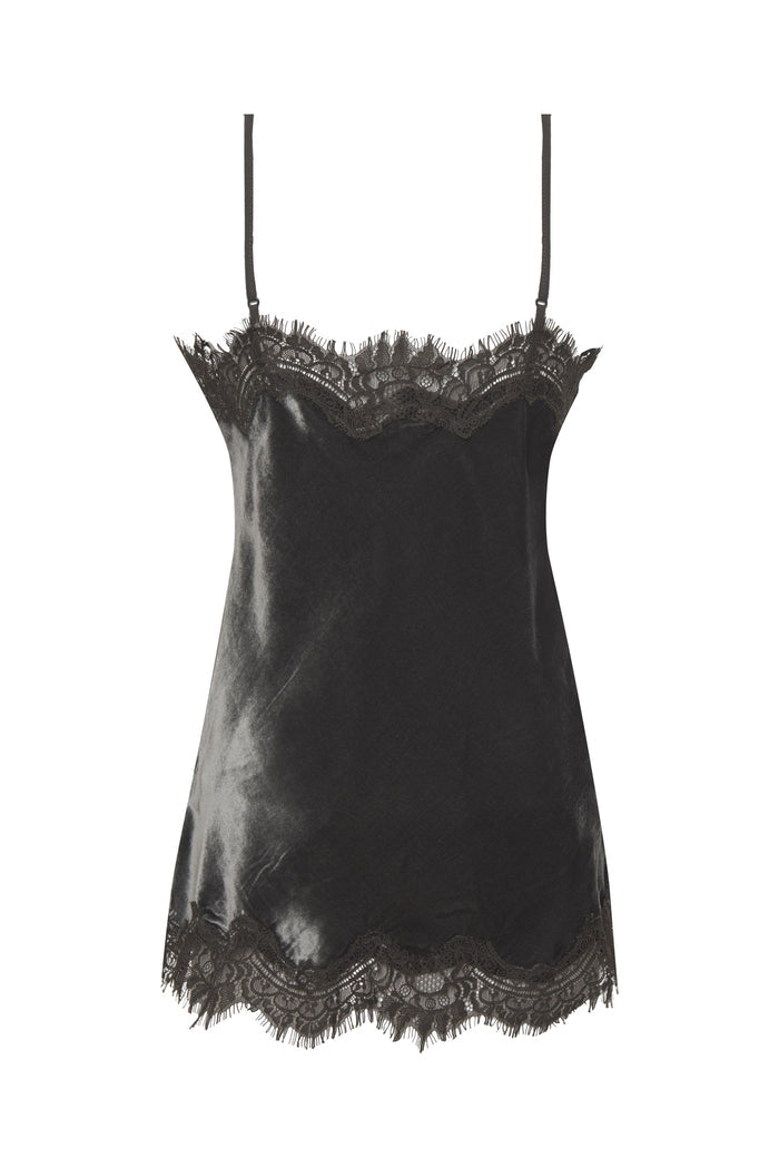 Velvet Coco Bias Cami Black