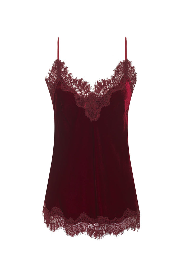 Velvet Coco Bias Cami Dalia Red - One Left. Yours If You Hurry