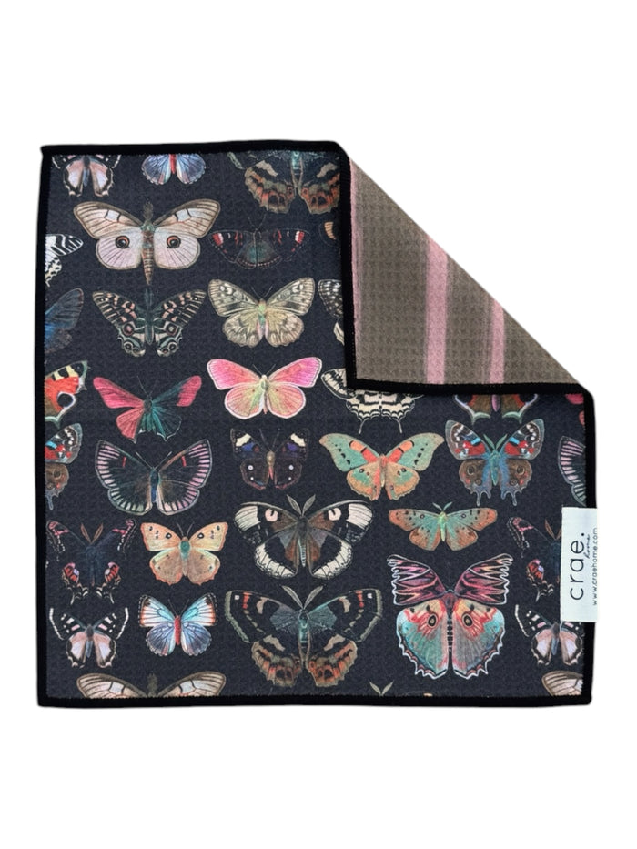 Velvet Wings: Reversible Washcloth