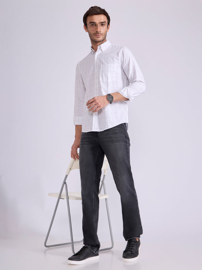 Vittorio - Straight Fit Jeans - Black Shade