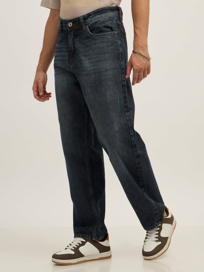men's Wallace - Relaxed Fit Jeans in Blue Shade