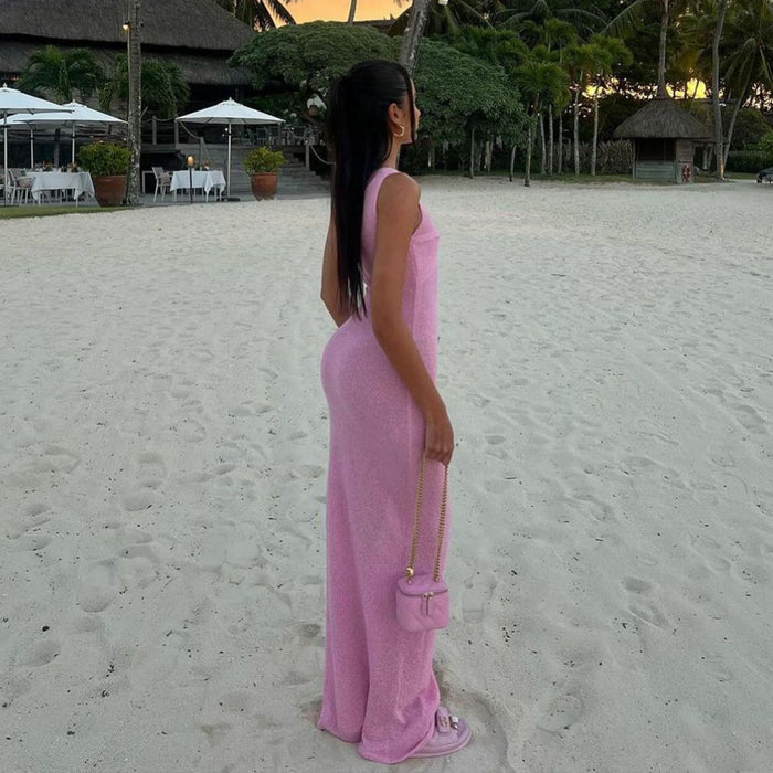 Wanderer Maxi Dress - Pink