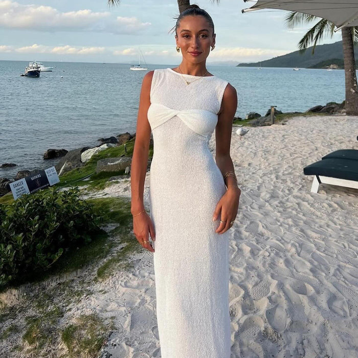 Wanderer Maxi Dress - White