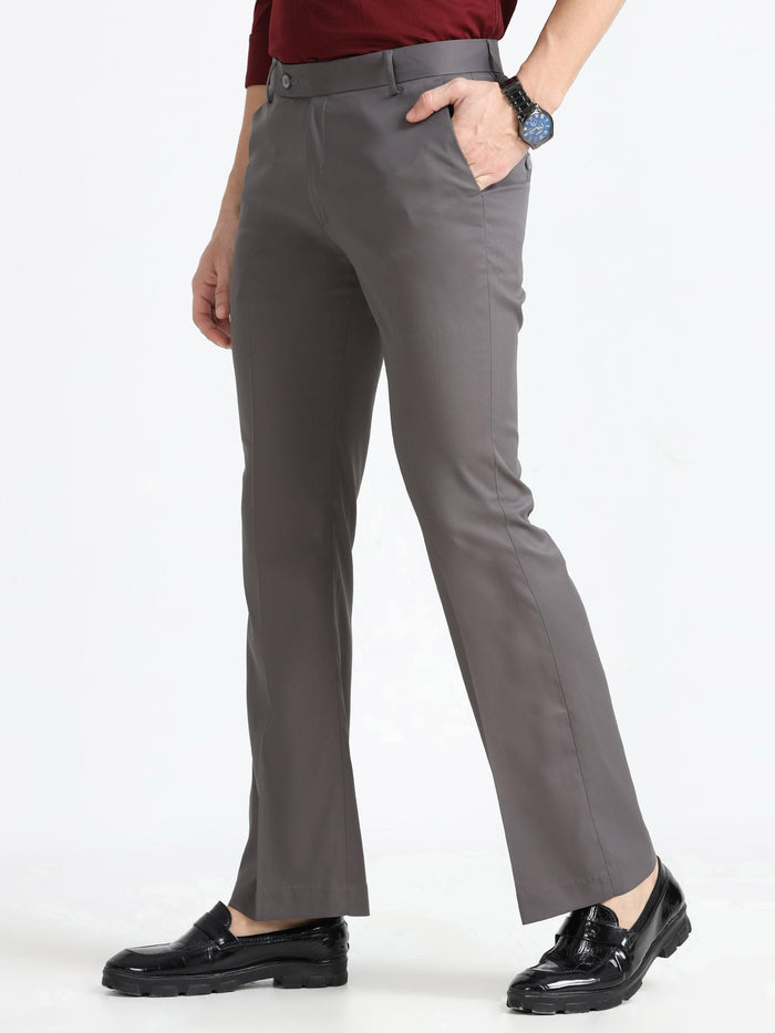 formal bootcut pants made from polyster and nylon blended fabric
bootcut pants for men
formal pants for men