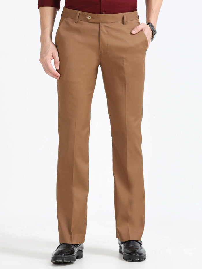 formal bootcut pants made from polyster and nylon blended fabric
bootcut pants for men
formal pants for men