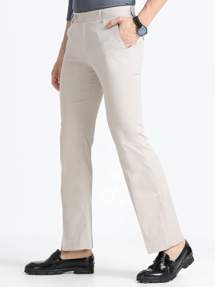 formal bootcut pants made from polyster and nylon blended fabric
bootcut pants for men
formal pants for men