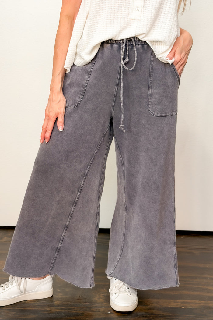 Weekend Attitude Wide Leg Pants