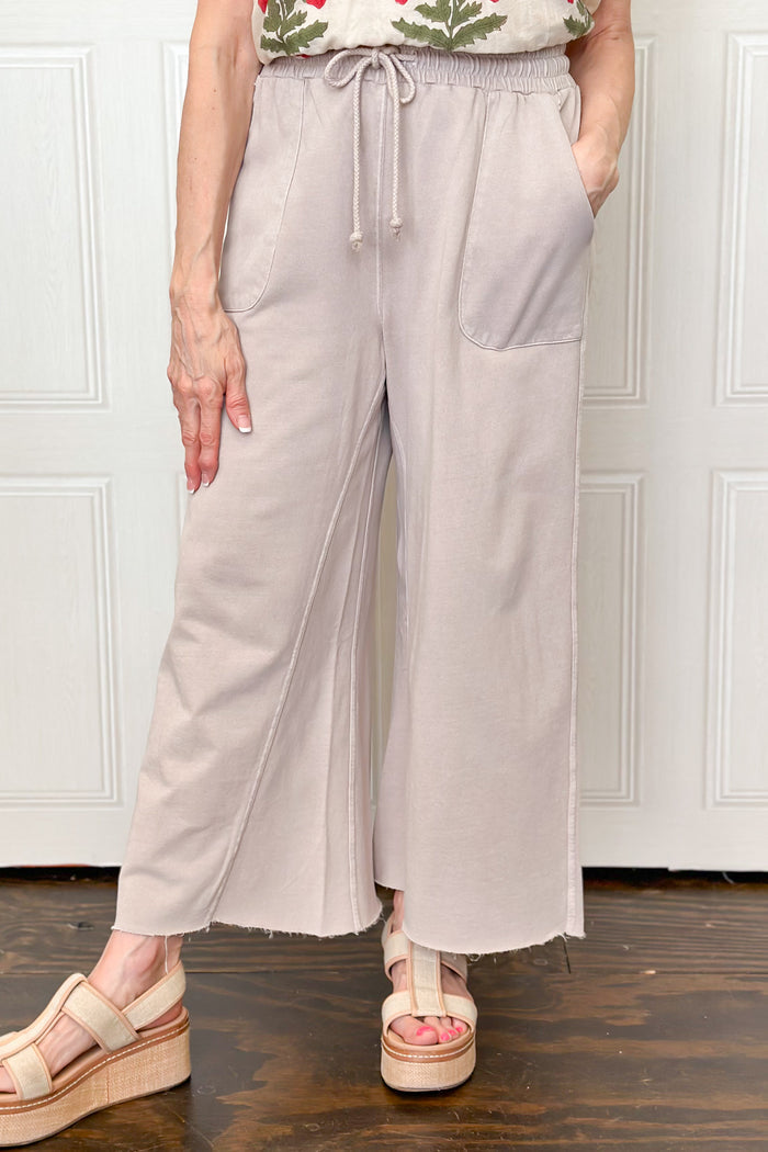 Weekend Attitude Wide Leg Pants