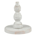 White Wood Base for Toppers