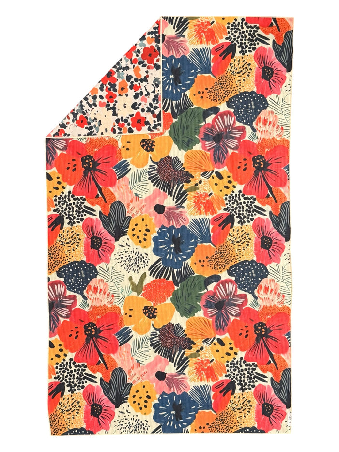 Wildflower Rodeo Pool Towel: Reversible
