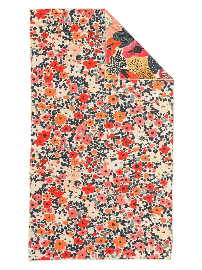Wildflower Rodeo Pool Towel: Reversible