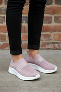 WOMEN SLIP ON TRAINERS ML-25121