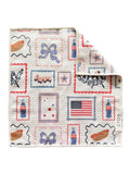xoxo, USA: Double-Sided Washcloth