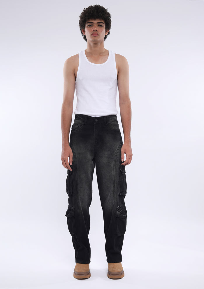 relaxed cargo jean for casual wears
cargo jeans for men
casual wear jean for men