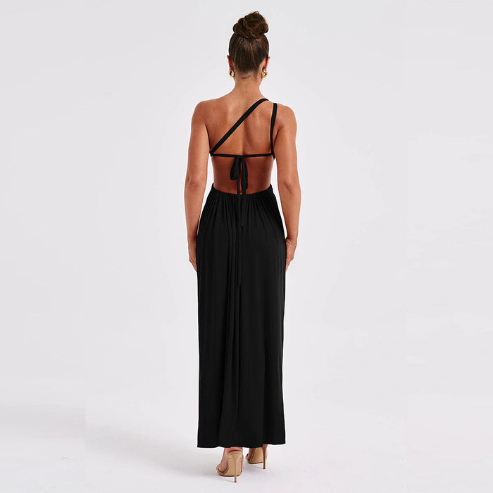 Zuri Slit Dress - Black