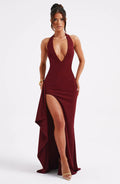 Zyla Dress - Maroon